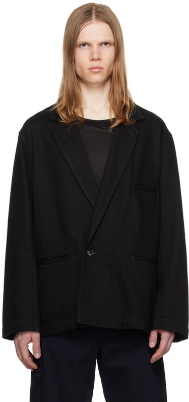 Frakker LEMAIRE Double-Breasted Blazer Sort | JA1038 LD1004, 0