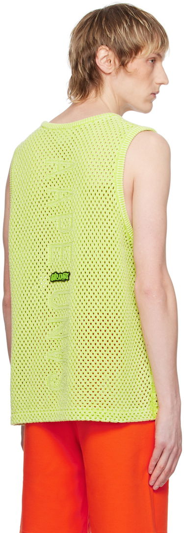 Tanktop AAPE by A Bathing Ape AAPE by A Bathing Ape Patch Knit Tank Top Grøn | AAPKNMB305XXMGRL, 2