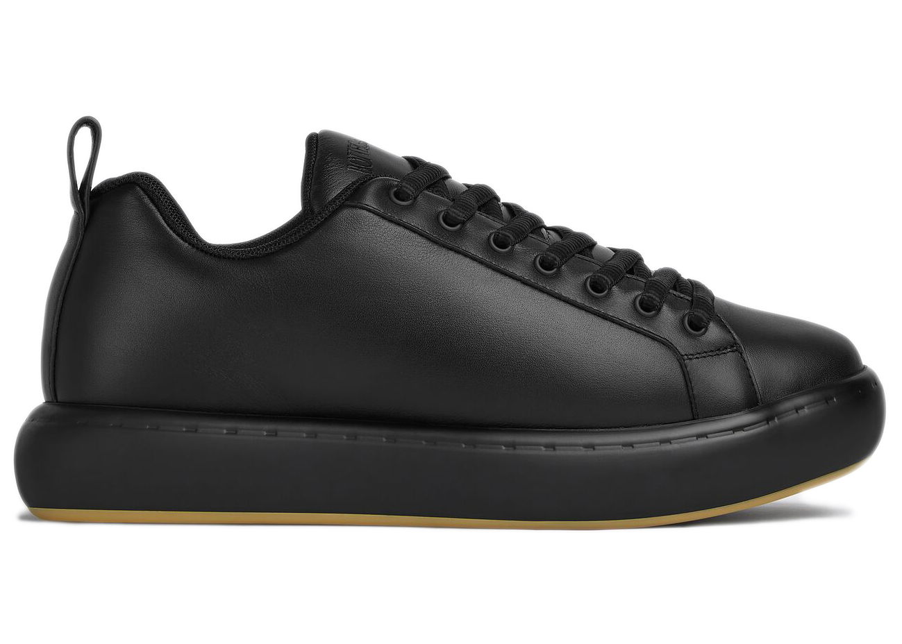 Sneakers og sko Bottega Veneta Pillow Sneaker Black Natural Rubber Sort | 716198V2CS01000, 0