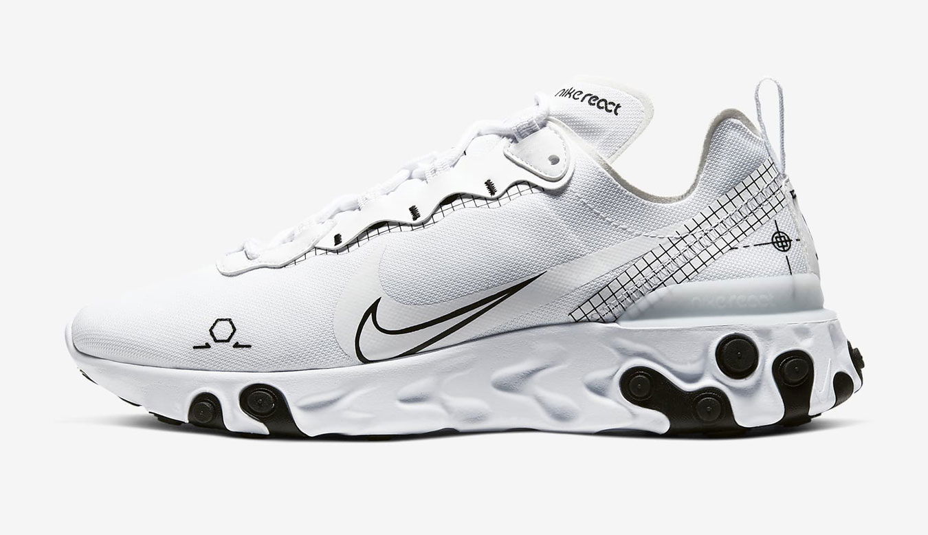 Sneakers og sko Nike React Element Hvid | CU3009-100, 0