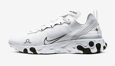 Sneakers og sko Nike React Element Hvid | CU3009-100, 0