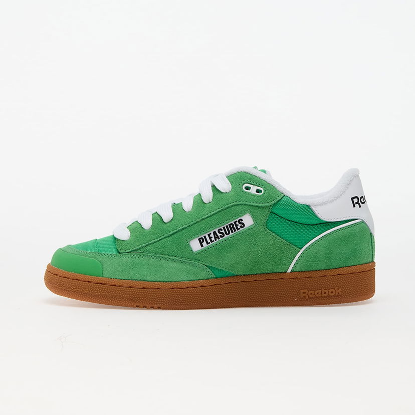 Sneakers og sko Reebok Pleasures x Club C LTD Spring Green/ White/ Gum Grøn | RMIA054C99MAT0015055