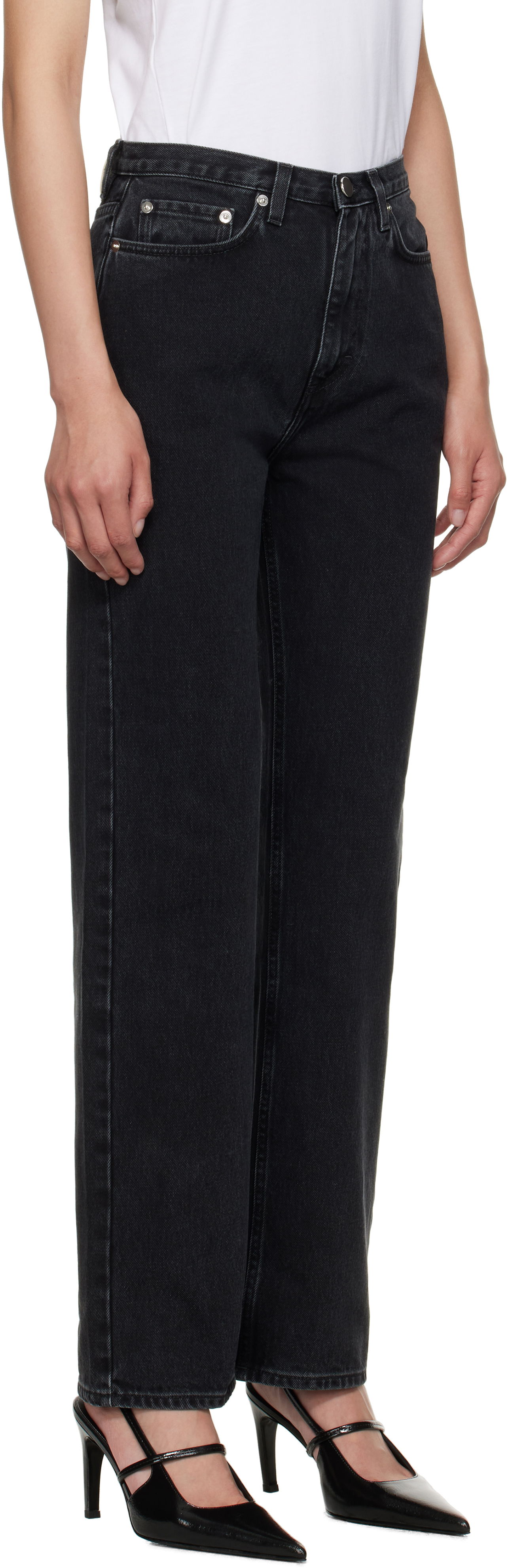 Jeans Loulou de Saison Loulou de Saison Jude Jeans Sort | JUDE, 1