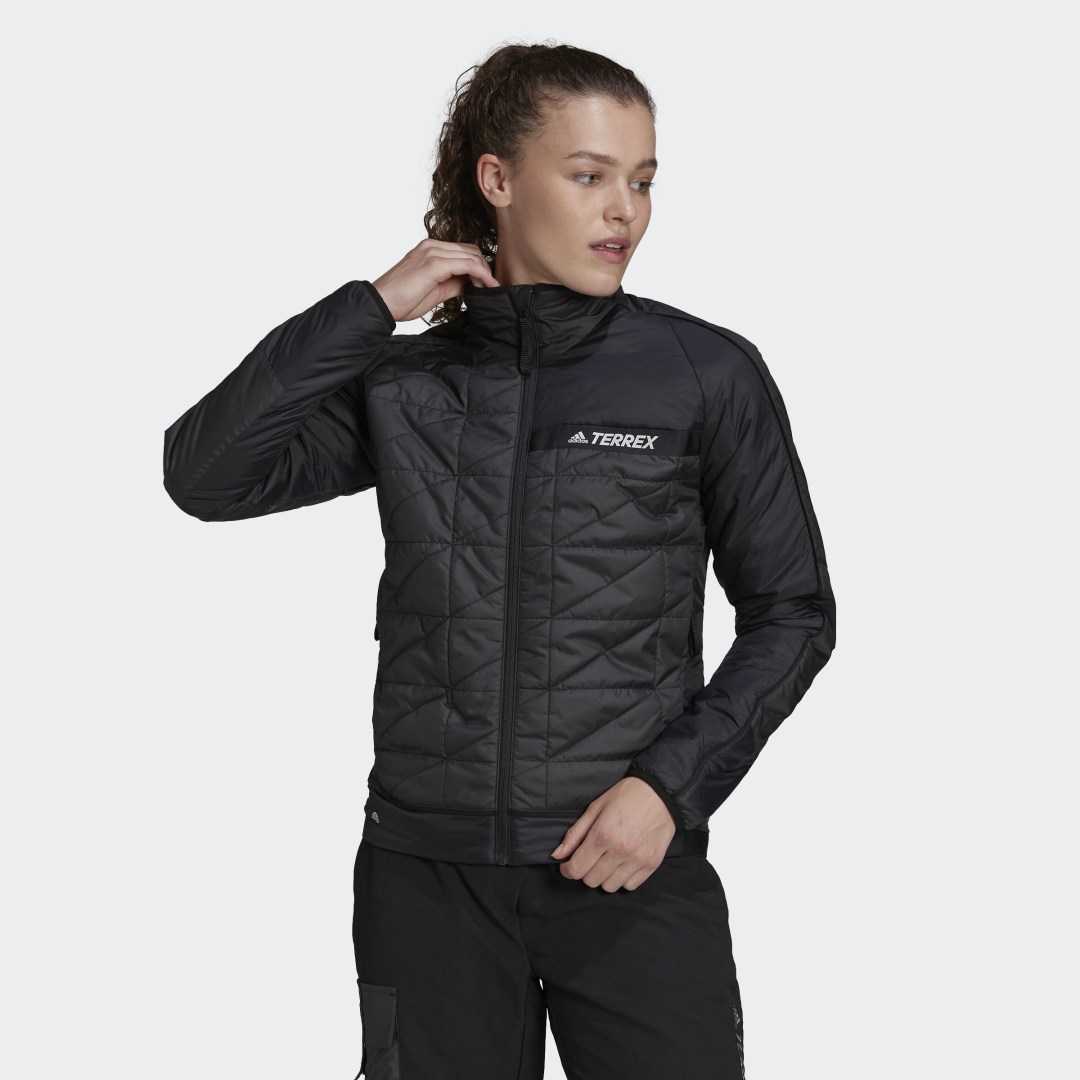 Vindjakke adidas Performance Terrex Multi Synthetic Insulated Jacket Sort | H53420, 0