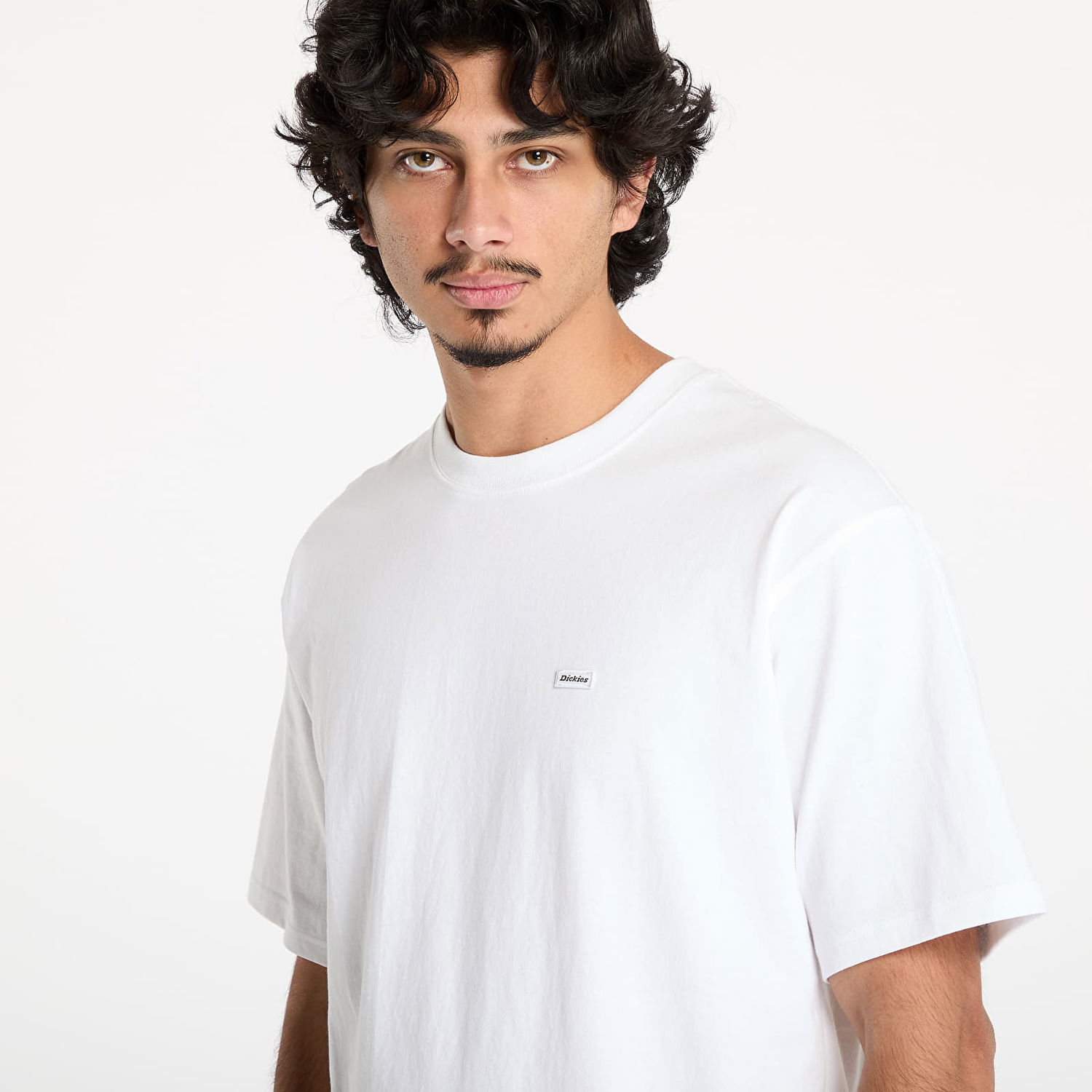 T-shirt Dickies Clancy Heavyweight Short Sleeve T-Shirt Hvid | DK0A4Z4L0WH1, 1