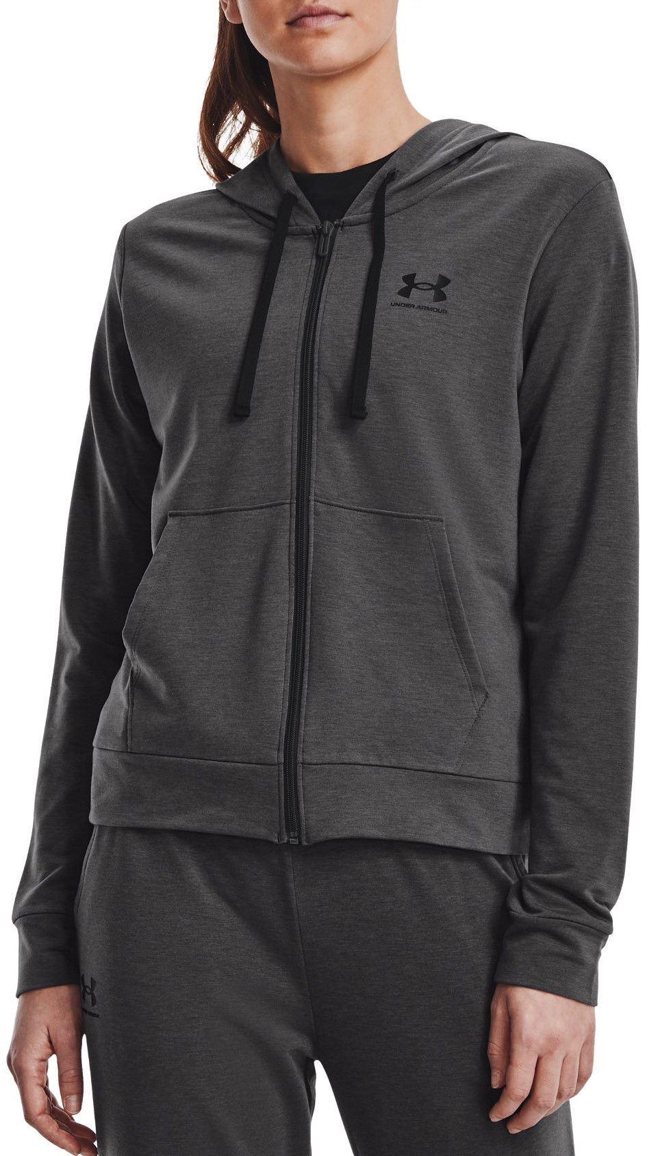 Sweatshirt Under Armour Rival Terry Grå | 1369853-010, 0