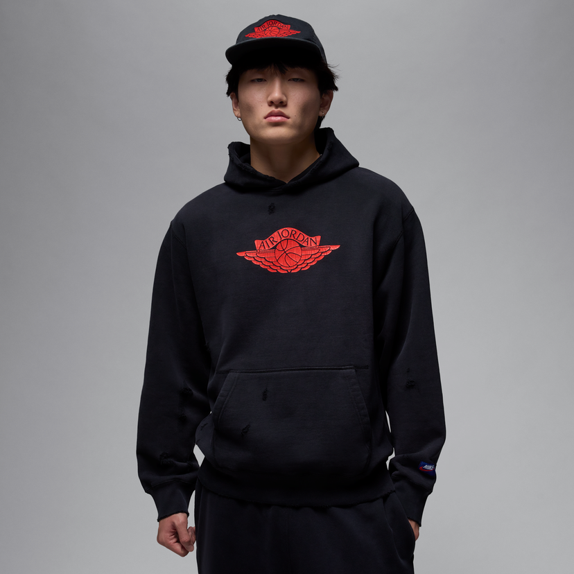 Sweatshirt Jordan Jordan Rare Air Fleece Hoodie Sort | IB3003-010