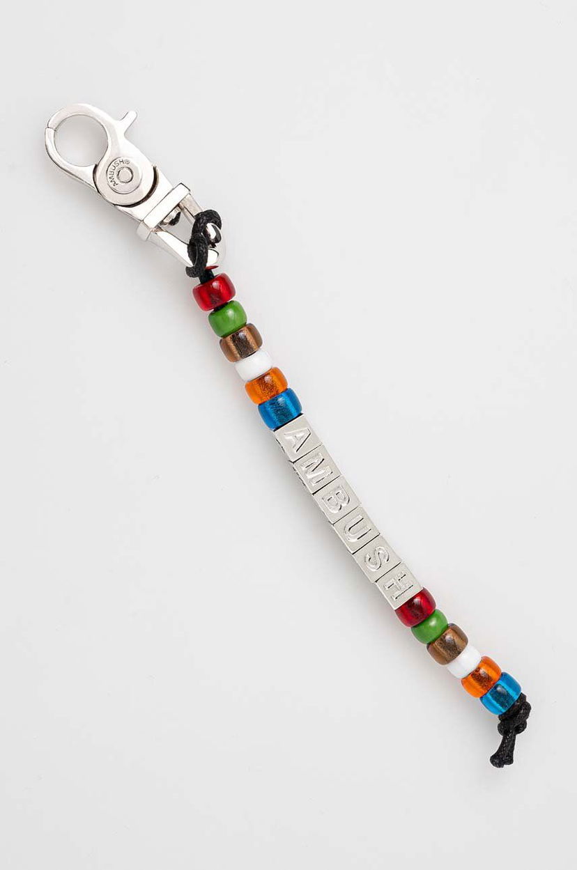 Nøgleringe Ambush Letterblock Key Charm Flerfarvet | BMRE001F24SIL0017200