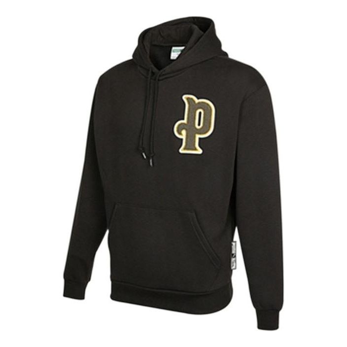 Sweatshirt Puma Varsity Logo Hoodie Sort | 534382-01