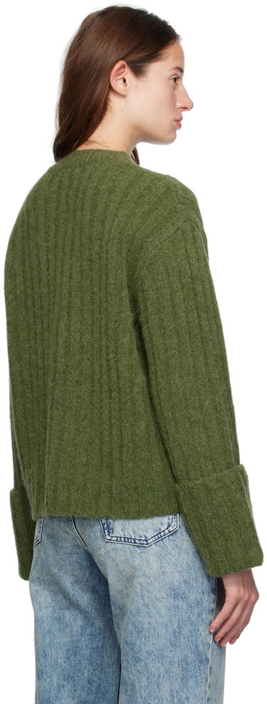 Sweater rag & bone Rag & Bone Stassi Crewneck Sweater Grøn | WAS24F066ON66, 2