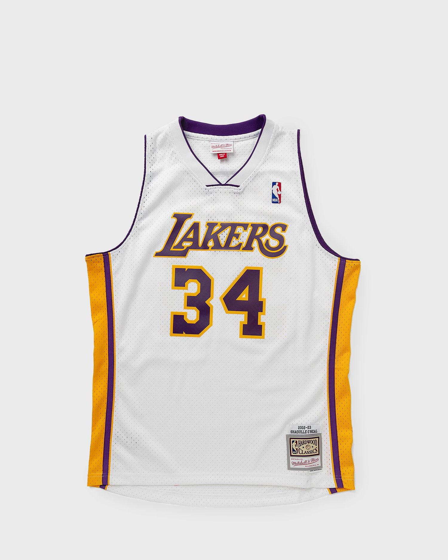 Jersey Mitchell & Ness NBA Swingman Jersey Los Angeles Lakers Alternate 2002-03 Shaquille O'Neal #34 Hvid | SMJY4442-LAL02SONWHIT, 0
