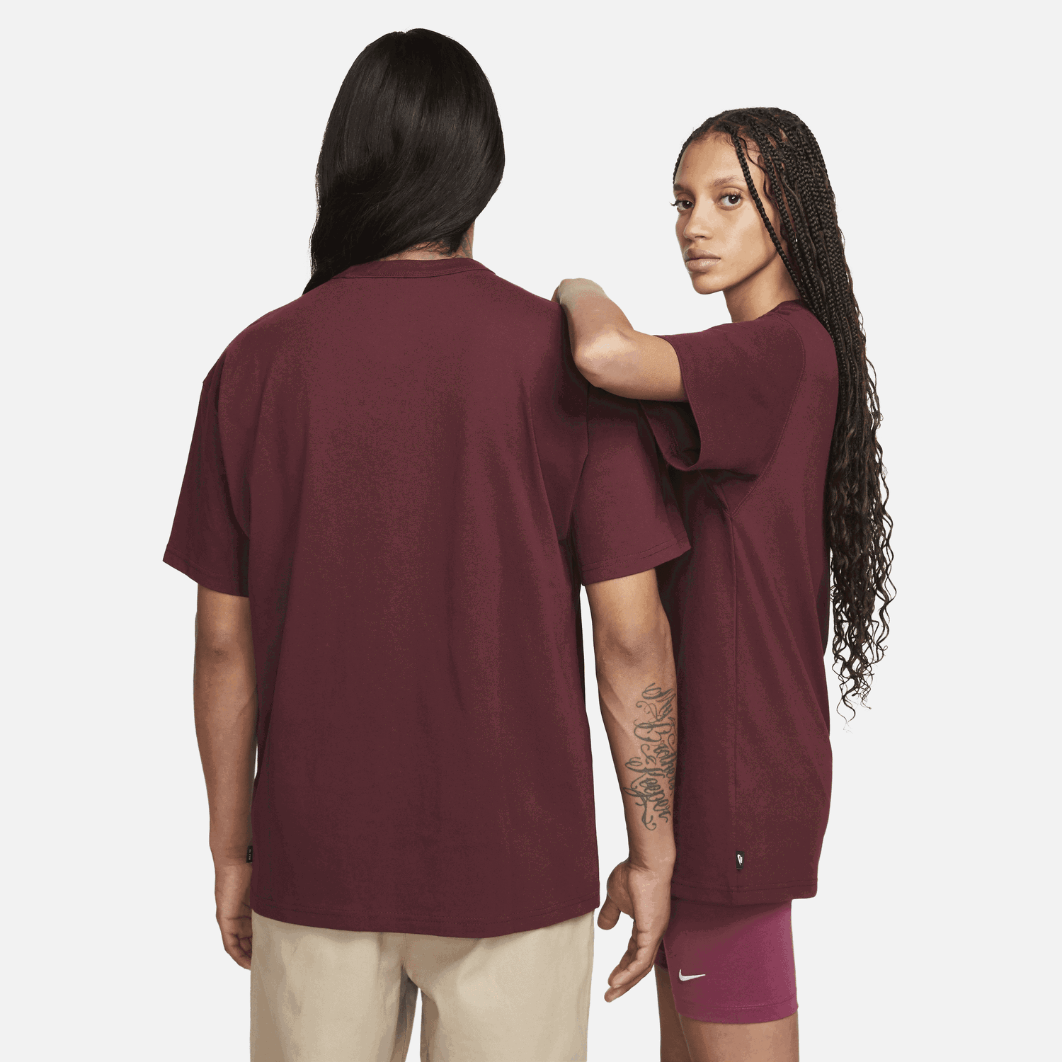 T-shirt Nike tričko Sportswear Premium Essentials Brun | DO7392-681, 1