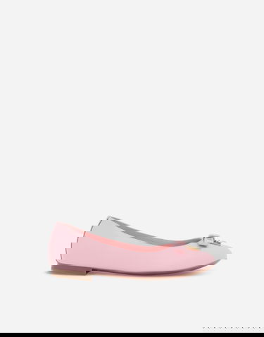 Sneakers og sko Dolce & Gabbana Patent Leather Ballet Flats With Metal Dg Logo Lyserød | D11141A132880416, 0