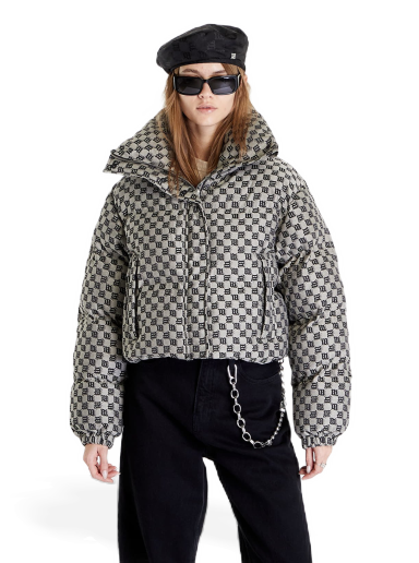 Puffer jakke MISBHV Monogram Jacquard Canvas Puffer Grå | 3121W415