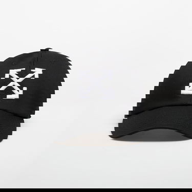Kasket Off-White Off-White Arrow Drill Baseball Cap Sort | OMLA04AC99FAB0021001, 0