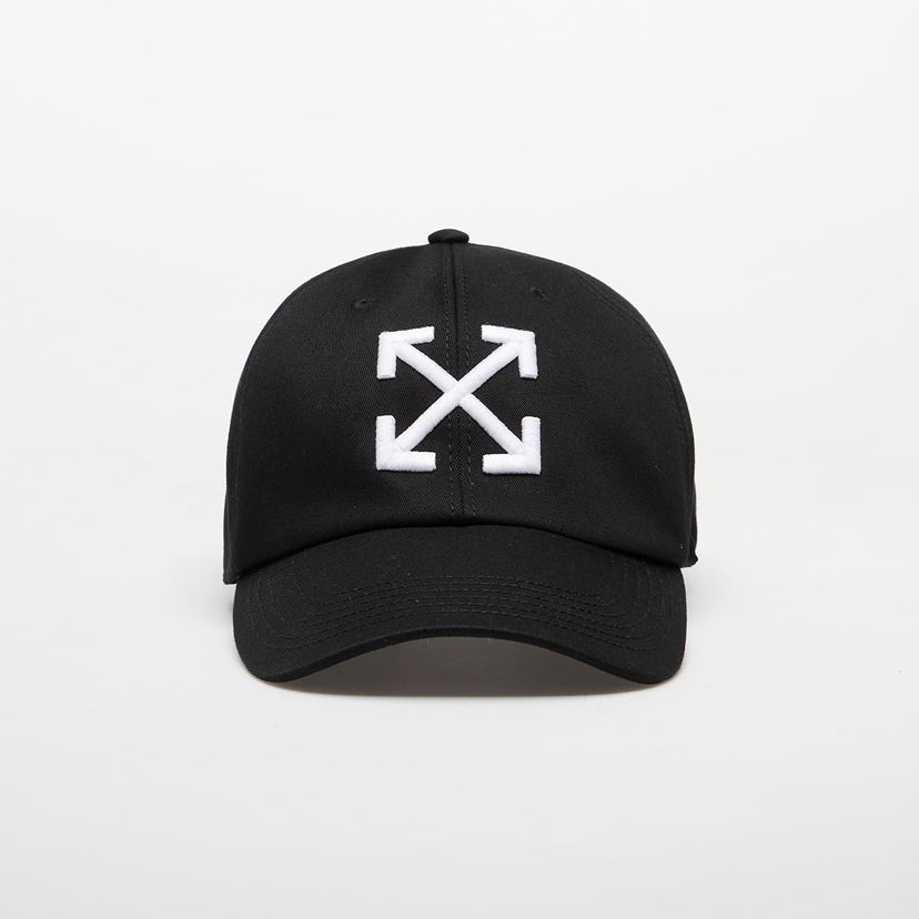 Kasket Off-White Off-White Arrow Drill Baseball Cap Sort | OMLA04AC99FAB0021001