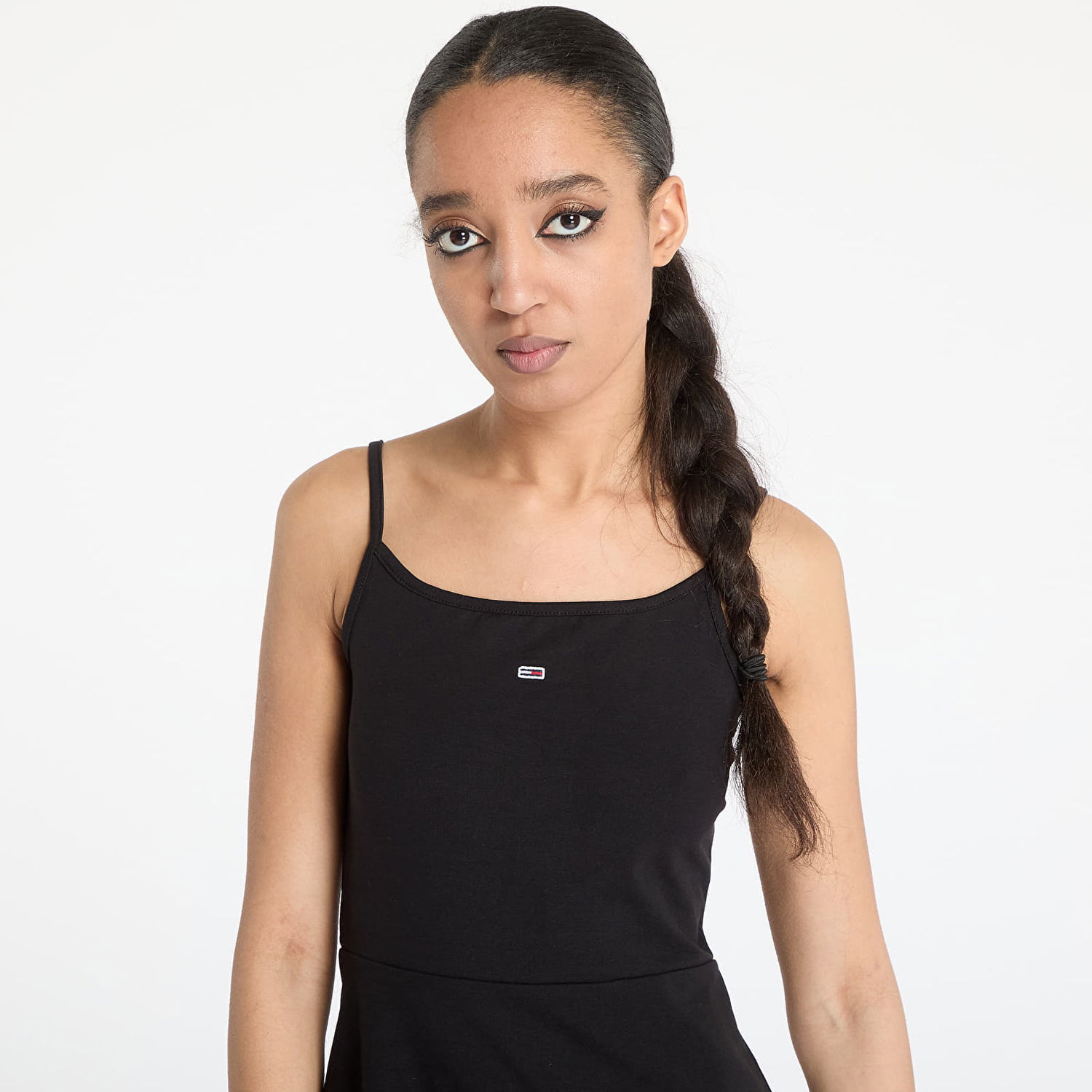 Kjole Tommy Hilfiger Tommy Jeans Essential Strap Dress Sort | DW0DW21354 BDS, 1