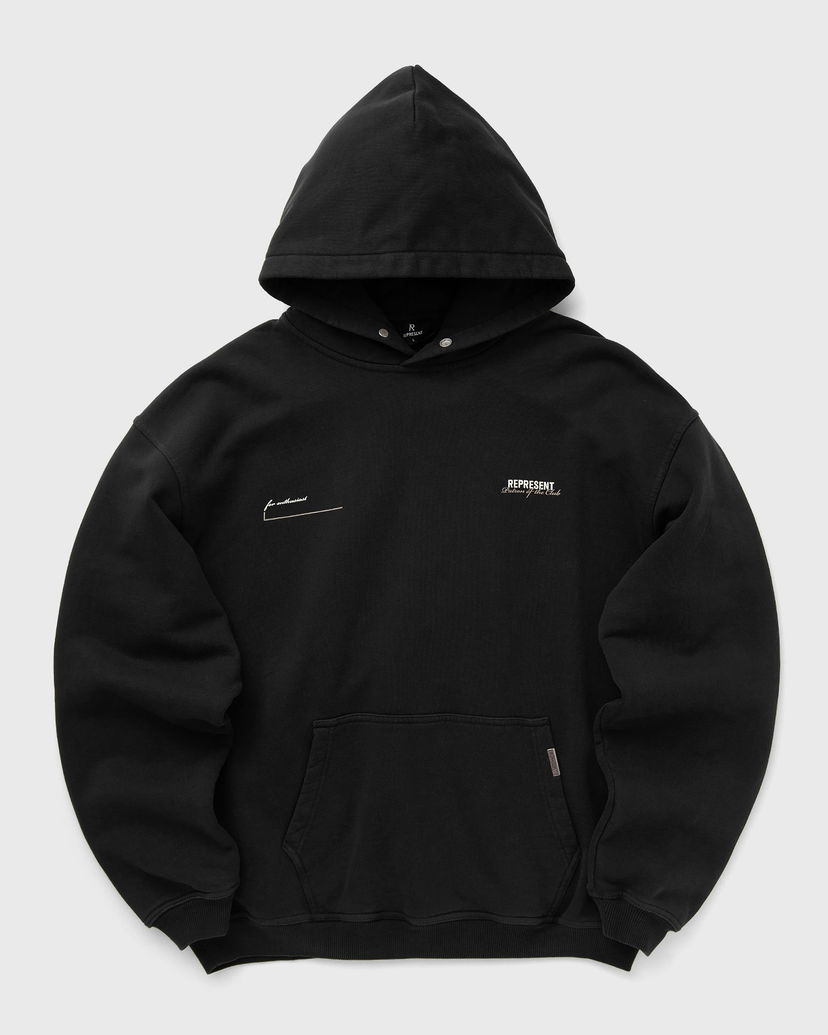 Sweatshirt Represent Clo Represent PATRON OF THE CLUB HOODIE Sort | MLM4270-001
