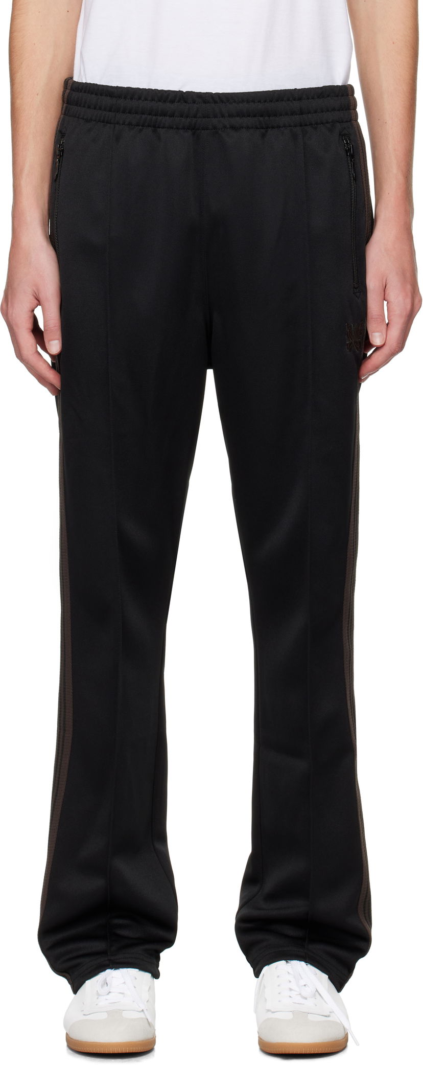 Joggingbukser Needles Narrow Track Pants Sort | PU274