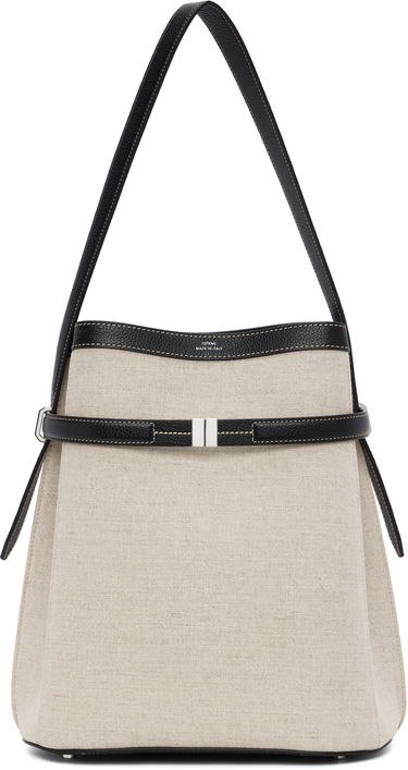 Håndtaske TOTEME TOTEME Belted Canvas Bucket Bag Beige | 244-WAL0048-FB0234, 0