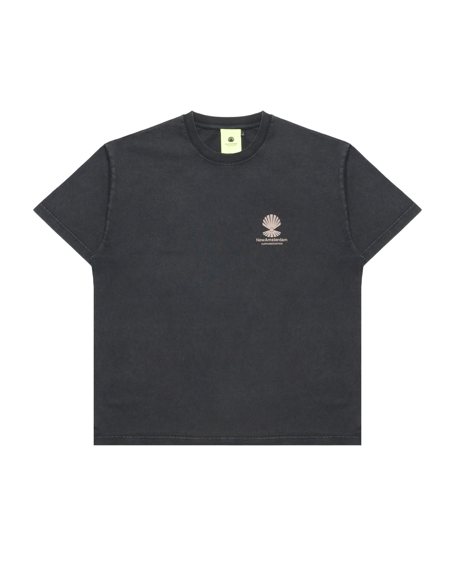 T-shirt New Amsterdam Surf Association New Amsterdam Surf Association Oyster T-Shirt Sort | 2502069002, 0