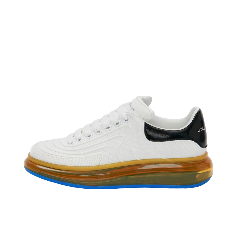Sneakers og sko Alexander McQueen Oversized White Yellow Clear Sole Hvid | 712531W4U838984