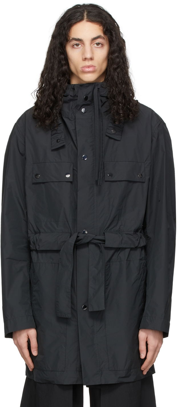 Parka Craig Green Hooded Drawstring Waist Polyester Coat Sort | CGSS22CWOJKT14, 0