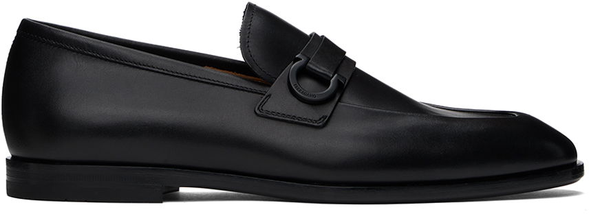 Sneakers og sko FERRAGAMO Hardware Loafers Sort | 765785, 0