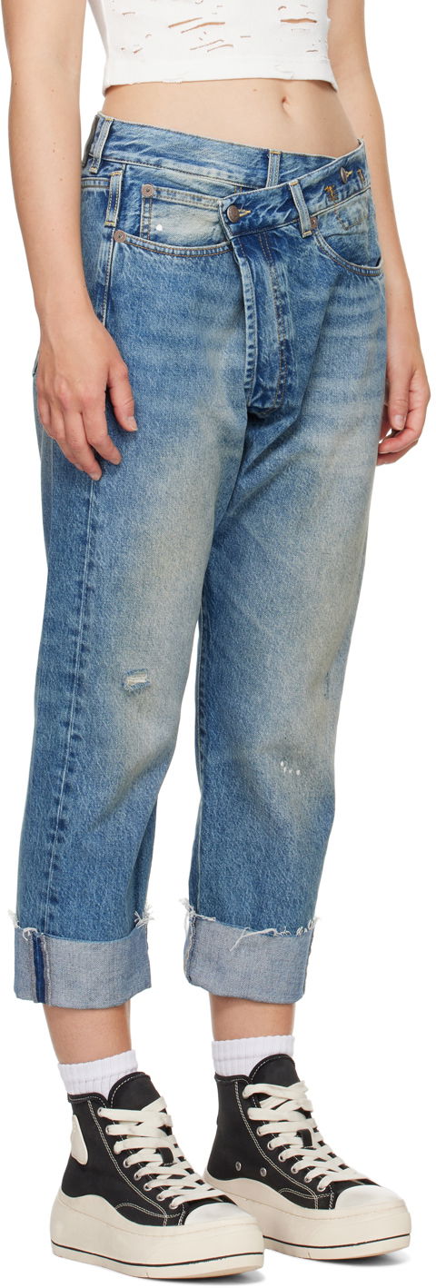 Jeans R13 R13 Crossover Jeans Blå | R13W2048-735, 1