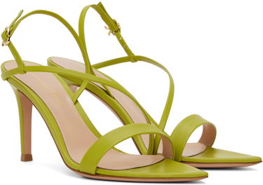Tilbehør Gianvito Rossi Gianvito Rossi Manhattan 85 Heeled Sandals Grøn | G32334.85RIC.NAP, 3