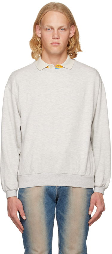Sweatshirt ERL Crewneck Sweatshirt Grå | ERL05T020, 0