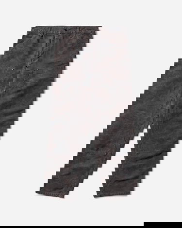Cargo bukser Carhartt WIP Double Knee Camo Pants Sort | I031501 3G3GD, 1