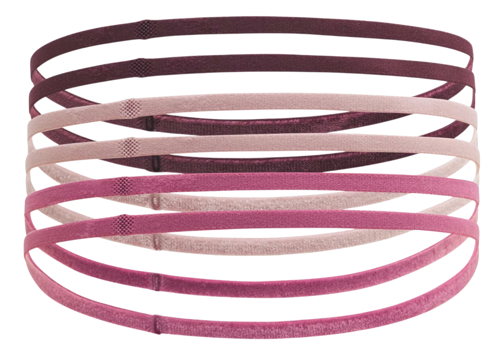 Tilbehør Under Armour Mini Elastic Headbands 6-Pack Bourgogne | 1389932-602, 1