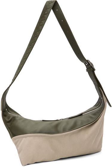 Skuldertaske Bottega Veneta Bottega Veneta Small Zigzag Shoulder Bag Grøn | 787117V44I3, 1