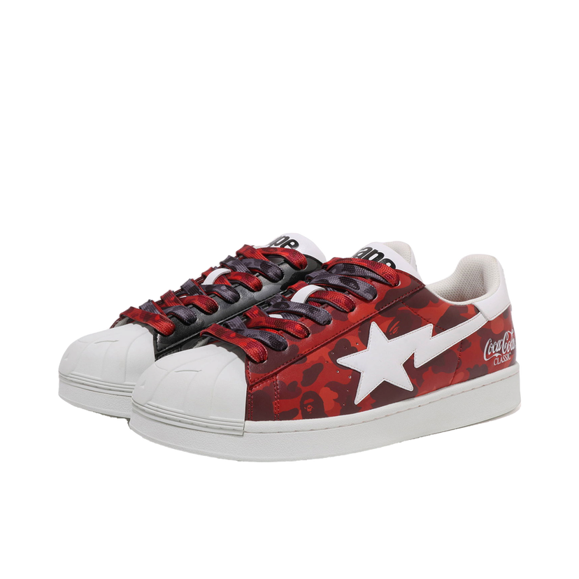 Sneakers og sko BAPE A Bathing Ape Skull Sta "Coca Cola" Rød | 1J73-191-917/1J73-291-907