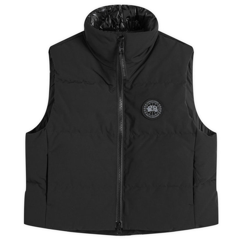 Vest Canada Goose Grandview Cropped Vest Sort | 2267WB-61-2024AA