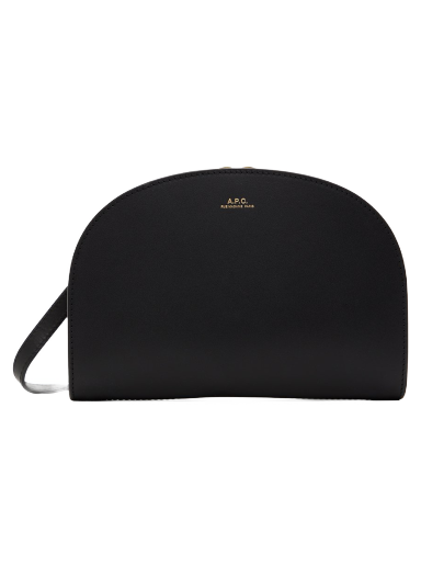 Rygsække og tasker A.P.C. Demi-Lune Clutch Sort | PXAWV-F61596