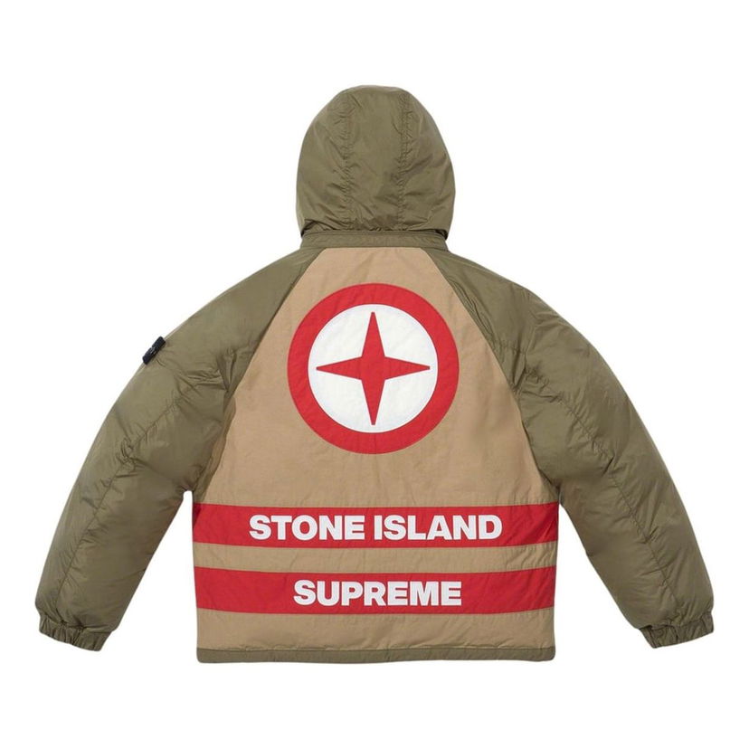 Puffer jakke Supreme Reversible Down Puffer Jacket Grøn | SUP-FW23-166