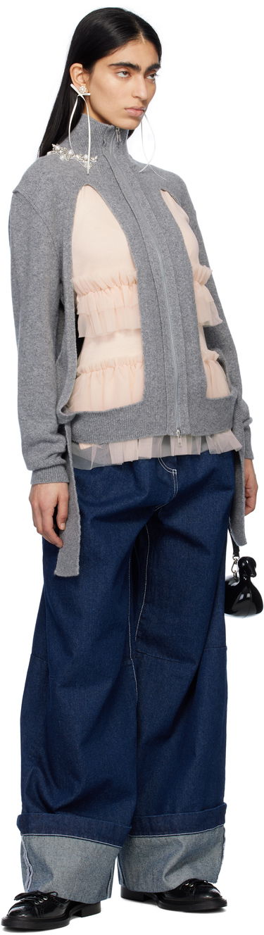 Håndtaske Simone Rocha Simone Rocha Duck Clutch Sort | BAG181 0773, 3