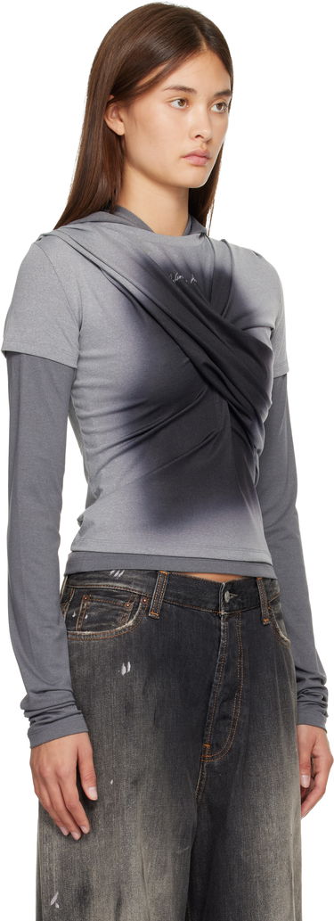 Træningsdragt Andersson Bell Andersson Bell Gathered Jersey Hoodie & T-shirt Set Grøn | atb1395w, 4