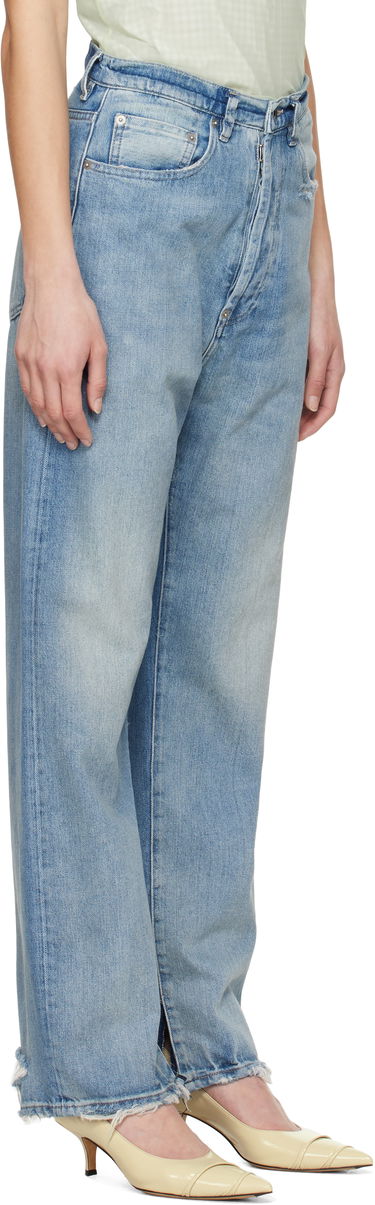 Jeans Maison Margiela Maison Margiela Buckle Jeans Blå | S50LA0238 S30383, 4