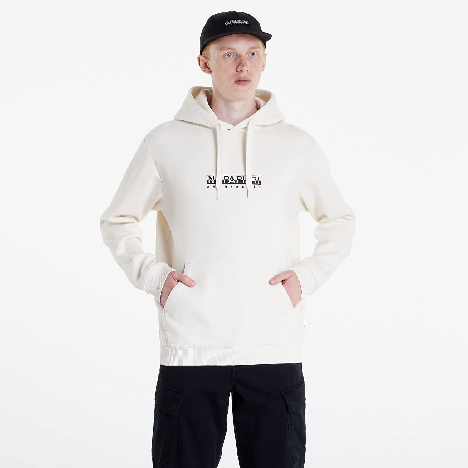 Sweatshirt Napapijri B-Box H S 1 Beige | NP0A4GBEN1A1, 0