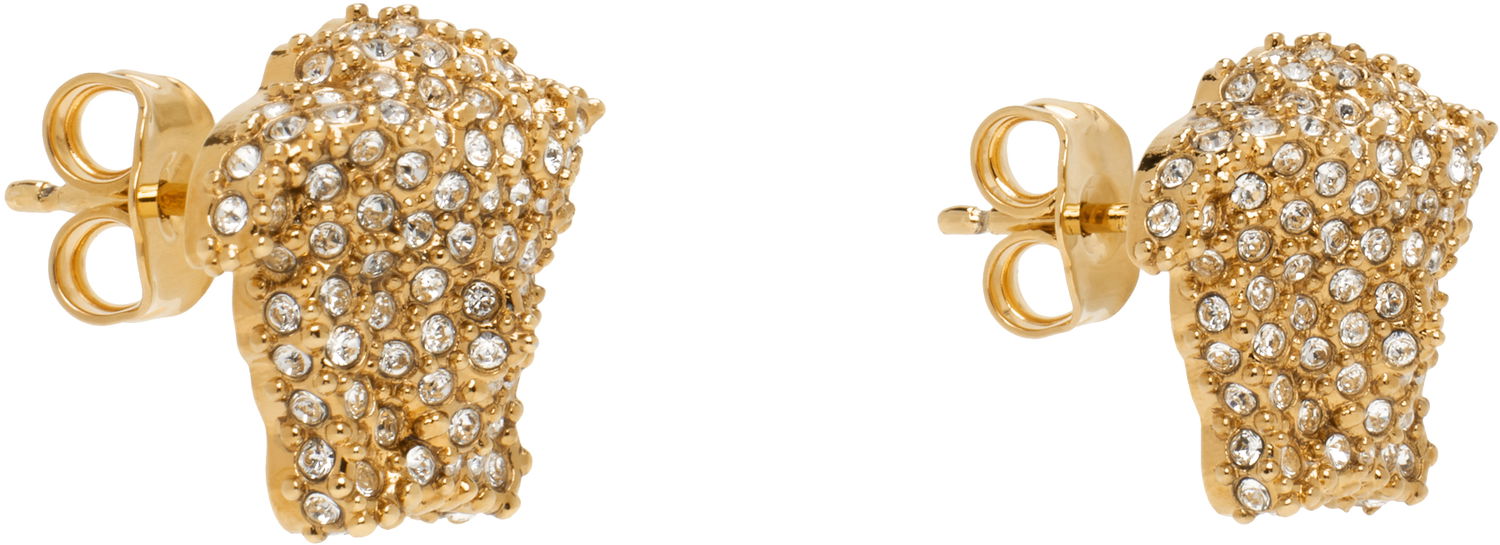 Øreringe Versace Crystal-Embellished Earrings Metalisk | 1017466_1A01092_4J090, 1