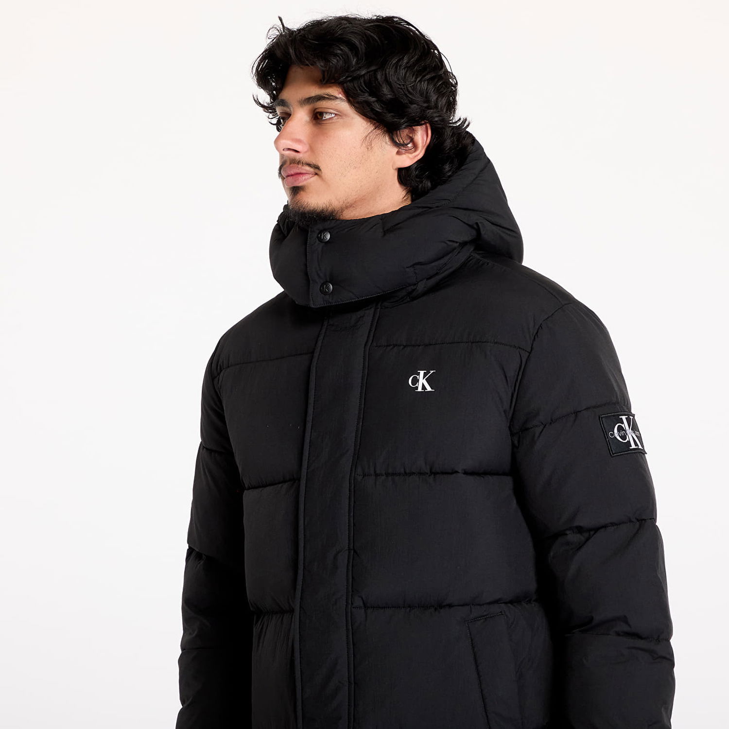 Parka CALVIN KLEIN Essentials Non Down Jacket Black Sort | J30J326109 BEH, 1