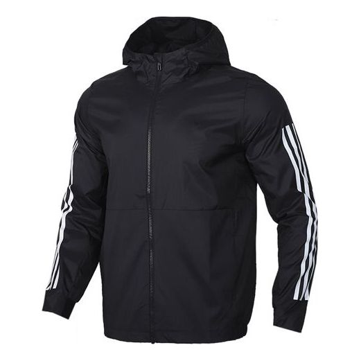 Regnfrakke adidas Originals Must Have Classic Windbreaker Sort | FM9428