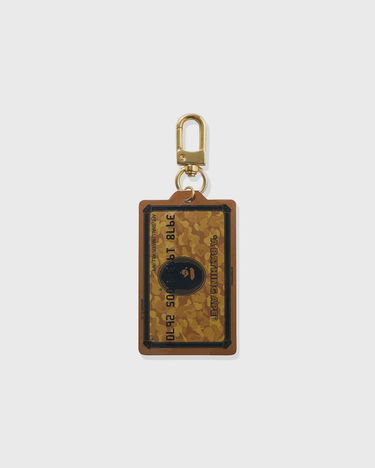 Nøgleringe BAPE A Bathing Ape Card Keychain Brun | 001GDL301006MGL, 3