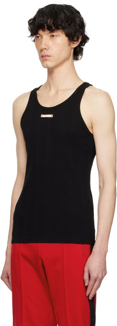 Tanktop Maison Margiela Maison Margiela Ribbed Tank Top Sort | S50NL0049 M20060, 3