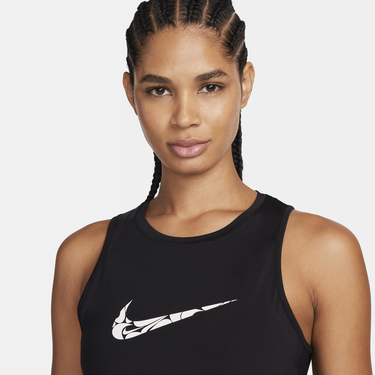 Tanktop Nike ONE SWSH HBR TANK TOP Sort | fn2606-010, 4