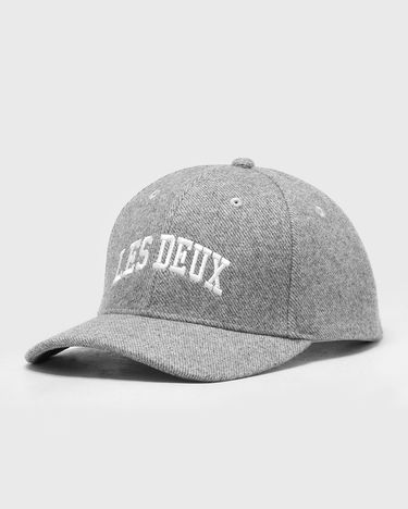 Kasket Les Deux Les Deux Wool Baseball Cap Grå | 1000526-320, 0