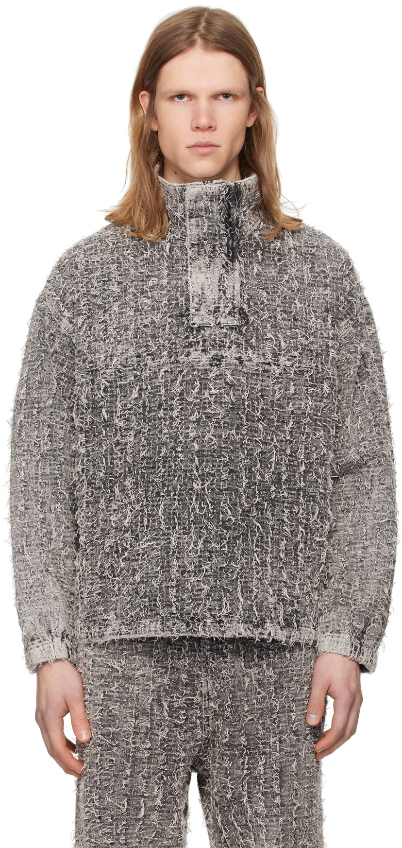 Sweater Diesel D-Flow-S2 Turtleneck Grå | A17331-0ABCR-02